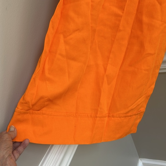 Maeve Orange Wide Leg Pants - Picture 8 of 11